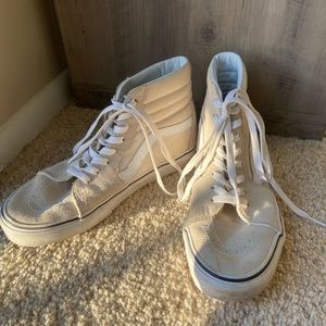 Tan High Top Vans